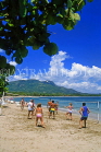 DOMINICAN REPUBLIC, North Coast, Playa Dorada, beach volleyball, DR306JPL