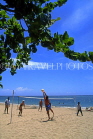 DOMINICAN REPUBLIC, North Coast, Playa Dorada, beach volleyball, DR314JPL