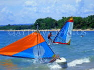 DOMINICAN REPUBLIC, North Coast, Playa Dorada, windsurfing, DR142JPL