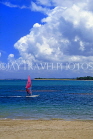 DOMINICAN REPUBLIC, North Coast, Puerto Plata area, Playa Dorada, windsurfer, DR347JPL