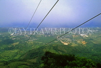 DOMINICAN REPUBLIC, North Coast, Puerto Plata from cable Car (to Mt Isabella), DR299JPL