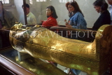 EGYPT, Cairo, Cairo Museum, King Tut's coffin, EGY321JPL