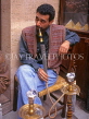EGYPT, Cairo, man smoking Shisha Pipe (water pipe), EGY415JPL