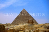 EGYPT, Giza, Pyramid and The Sphinx, EGY149JPL