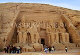 EGYPT, Lake Nasser, Abu Simbel, Temple of Ramases II, EGY329JPL