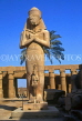 EGYPT, Luxor, Karnak, Rameses II Temple statue, EGY330JPL