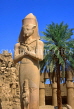 EGYPT, Luxor, Karnak Temple, statue of Pinodjem I, EGY014JPL