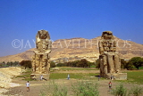 EGYPT, Luxor, Valley of the Kings, Colossi of Memnon, EGY18JPL