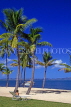 FIJI, Viti Levu, Nadi Bay area, coast and coconut trees, FIJ754JPL