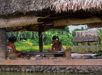 FIJI, Viti Levu, Pacific Harbour, Arts Village, traditional houses, FIJ117JPL