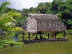 FIJI, Viti Levu, Pacific Harbour, Arts Village, traditional houses, FIJ734JPL