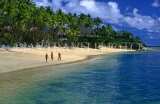 FIJI, Viti Levu, Yanuca Island, beach and sea view, FIJ110JPL