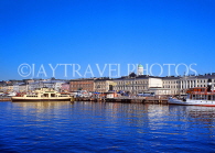 FINLAND, Helsinki, Market Square, waterfront and sightseeing boats, FIN718JPL