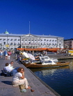 FINLAND, Helsinki, Market Square and waterfront, FIN730JPL