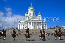 FINLAND, Helsinki, Senate Square and Cathedral, Sofia Day celebrations, FIN855JPL