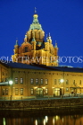 FINLAND, Helsinki, Upensky Cathedral, night view, FIN842JPL