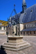 FRANCE, Burgundy, BEAUNE, Hotel Dieu, old nunnery and hospital, FRA2052JPL