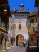 FRANCE, Haute Savoie, ANNECY, Old Town gateway, FRA1939JPL