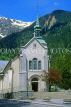 FRANCE, Haute Savoie, Rhone Alps, CHAMONIX, St Micheal Church, FRA2300JPL