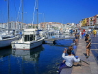 FRANCE, Languedoc-Roussillon, CAP DAGDE, resort waterfront, and marina, yachts, FRA39JPL