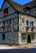 FRANCE, Loire Valley, Eure-et-Loire, CHARTRES, Old Town timbered buildings (Le Bouju), FRA1764JPL