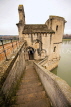 FRANCE, Provence, AVIGNON, Pont St Benezet (bridge) and Rhone River, FRA2139JPL