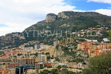 FRANCE, Provence, Cote d'Azure, MONACO, Monte Carlo, town hillside view, FRA2389JPL
