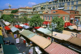 FRANCE, Provence, Cote d'Azure, NICE, Old Town, market along Cour Saleya, FRA307JPL