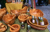 FRANCE, Provence, Cote d'Azure, NICE, Olive produce of Provence, wooden bowls and oils, FRA978JPL