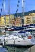 FRANCE, Provence, Cote d'Azure, NICE, Port and yachts, Bassin Lympia, FRA276JPL