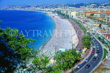 FRANCE, Provence, Cote d'Azure, NICE, panoramic coastal view (from Castle Hill Park), FRA292JPL