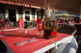 FRANCE, Provence, Cote d'Azure, NICE, restaurant table, FRA2310JPL
