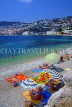FRANCE, Provence, Cote d'Azure, VILLEFRANCH-SUR-MER, beach and sunbathers, FRA402JPL