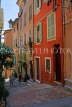 FRANCE, Provence, Cote d'Azure, VILLEFRANCHE-SUR-MER, Old Town street, FRA400JPL