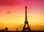 France, PARIS, Eiffel Tower, dusk view, FRA45JPL