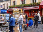 France, PARIS, Montmatre, Place du Tertre, artists painting, FRA1998JPL