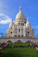 France, PARIS, Montmatre, Sacre Coeur Basilica, FRA2182JPL