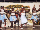 GAMBIA, Banjul, cultural dance performance, GAM886JPL