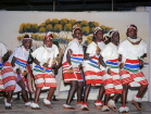 GAMBIA, Banjul, cultural dance performance, GAM888JPL