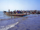 GAMBIA, Pirogues (fishing boats) coming in, GAM850JPL