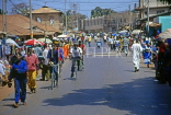 GAMBIA, Serekunda town, main road and people, GAM972JPL