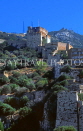 GIBRALTAR, the Rock, view with Moorish Castle and fortifications, GIB455JPL
