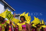 GRENADA, Carnival, carnival parade costumed dancer, GRE315JPL