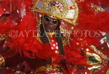 GRENADA, Carnival, carnival parade costumed dancer, GRE316JPL