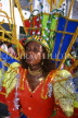 GRENADA, Carnival, carnival parade costumed dancer, GRE325JPL