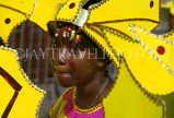 GRENADA, Carnival, carnival parade costumed dancer, GRE339JPL