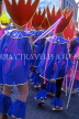 GRENADA, Carnival, carnival parade costumed dancers, GRE344JPL
