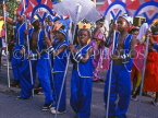 GRENADA, Carnival, carnival parade costumed dancers, GRE461JPL