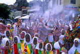 GRENADA, Carnival, costumed masquerade children in parade, GRE351JPL