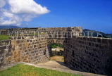 GRENADA, St George's, Fort George, fortified walls, GRE477JPL
